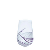 Jarrón de cristal RING H24